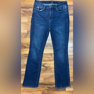 Judy Blue Women's Boot Cut Jeans - Dark Blue